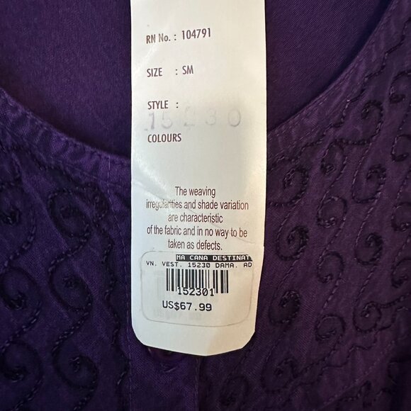 NWT Purple Summer Sleeveless Dress - Picture 3 of 16